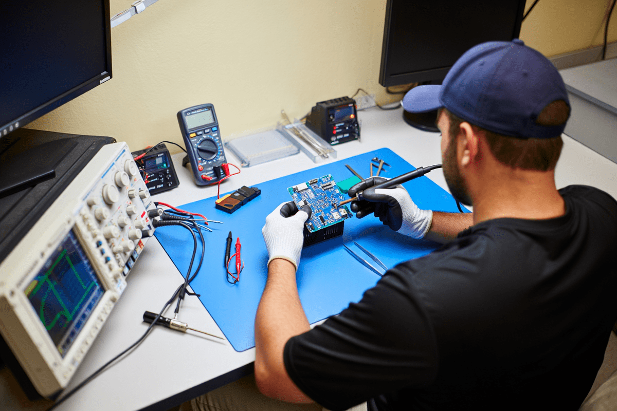 Процесс ремонта техники Acer в acer-official